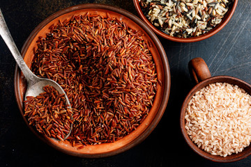 rice in bowls