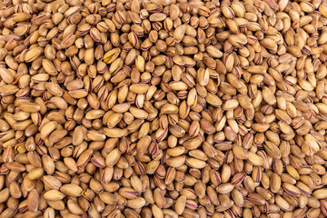 Background peanuts, pistachios
