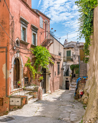 Scenic sight in Vico del Gargano, picturesque village in the Province of Foggia, Puglia (Apulia), Italy.