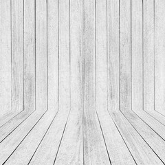 white wood floor and wall background