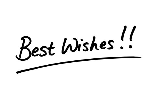 Best Wishes!!