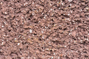 Concrete texture wall texture, cement Butterum red colored background