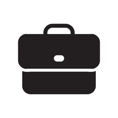 Suitcase icon vector symbol
