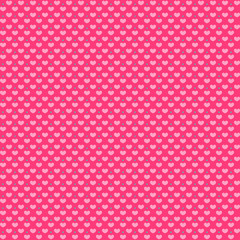 Hearts pattern. Valentine day design. Vector.