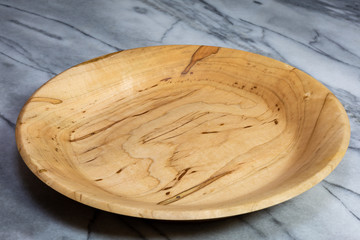 Wormy Maple Wood Bowl
