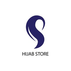 hijab logo vector