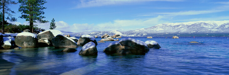 Lake Tahoe in Wintertime, Nevada
