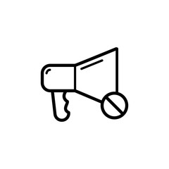 Megaphone promotion icon