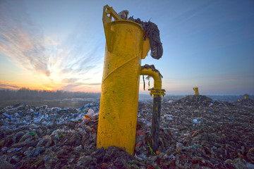 Gas production from waste © panaramka