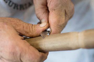  Artisan working hands of Colombia