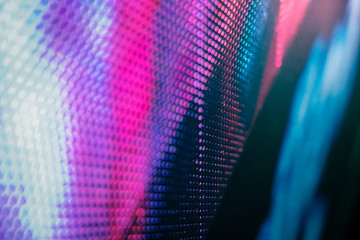 CloseUp LED blurred screen. LED soft focus background. abstract background ideal for design.