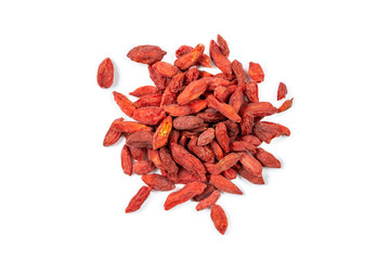 Wolfberry Other names are Goji, goji berry isolated on white background © JPC-PROD