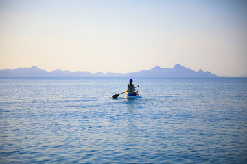 kayaking