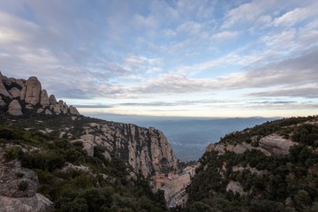 Fototapeta premium Montserrat na Espanha