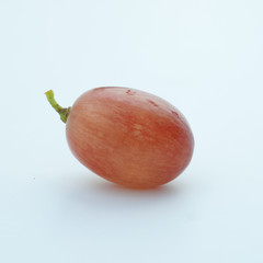 Fresh grape isolated on white background.