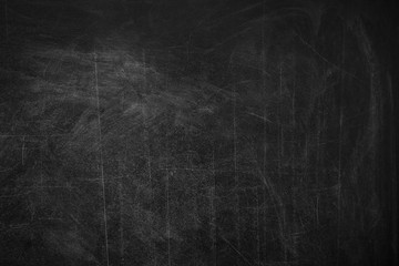 Dirty black chalkboard as background. Space for text