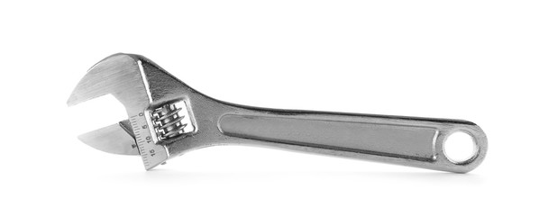 Modern auto mechanic's tool isolated on white