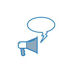 Megaphone icon design
