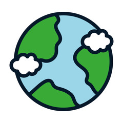 world save conservation ecology environment icon