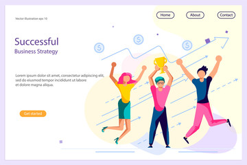 Business success concept