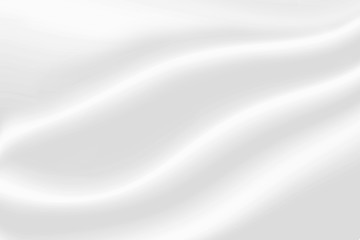 abstract background White cloth with soft waves. Texture and pattern. 