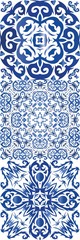 Traditional ornate portuguese azulejos.