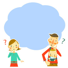 初めての赤ちゃん　フレーム