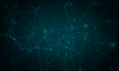 Abstract line network background.Digital business technology concept