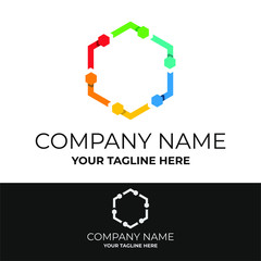 logo template for company and business