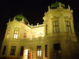 The Upper Belveder palace (Oberes Belvedere, Wien) - Vienna, Austria