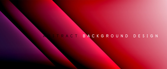 Fototapeta premium Trendy simple fluid color gradient abstract background with dynamic straight shadow line effect. Vector Illustration For Wallpaper, Banner, Background, Card, Book Illustration, landing page