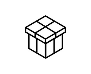 Gift line icon