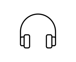 Headphones line icon
