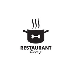 Restaurant icon logo design vector illustration