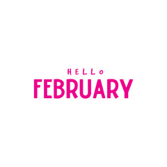 Hello February, February in love,