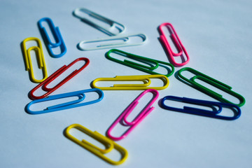 Colorful Paper Clips 