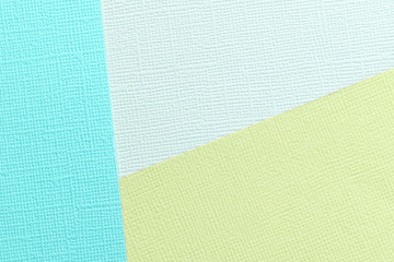 Colorful paper texture close up. Abstract background. Flat lay, top view, copy space