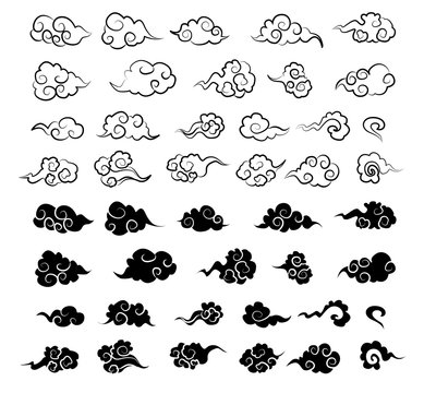 中国 雲 イラスト Stock ベクター Adobe Stock