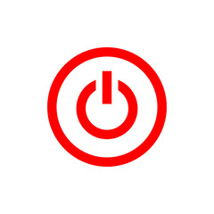 Power Button Symbol Icon Vector Design Illustration EPS 10