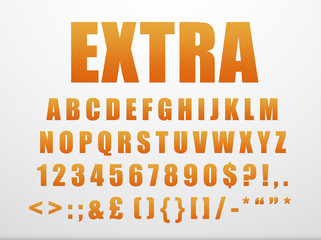 Modern Font Readable Text