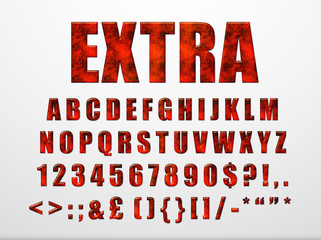 Modern Font Readable Text