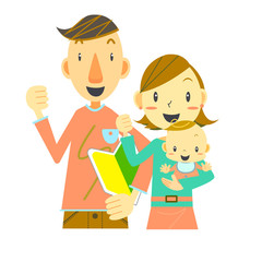 初めての赤ちゃん　フレーム