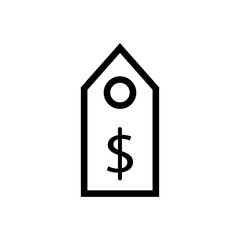 Price Tag Symbol Icon Vector Design Illustration EPS 10