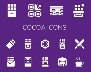 cocoa icon set