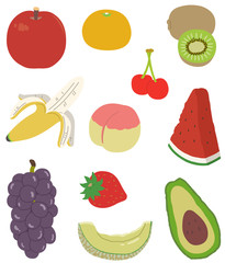 果実類＊主線なし