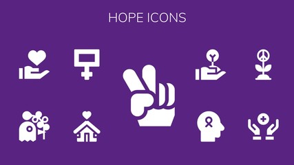 hope icon set