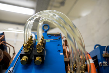 Experimental stations in Scientific Experimental Laboratory cyclotron