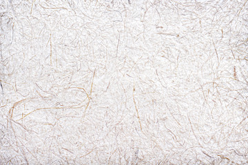 Mulberry paper texture or sa paper made from organic tree bark , natural wrinkle crumpled light grey brown background