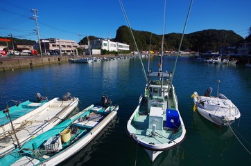 田舎の漁港