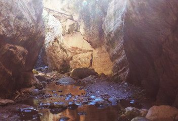Canyon in Cyprus